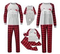 Dwevkeful Amazon Mon Compte, Pyjama Noel Famille Hiver avec Imprimé Ensembles de Pyjama Chaud bébé Pyjama Famille Manches Longues Enfant Pyjama Famille 2024 Satin Pyjama Assorti Couple