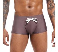 Dwevkeful Maillot Bain Homme - Rembourré Confortable Maillot de Bain Piscine Push Up Boxer Hawaïen Grande Taille Slips de Bains Plage Sexy Calecon