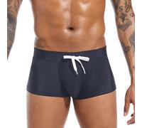 Dwevkeful Maillot Bain Homme - Rembourré Confortable Maillot de Bain Piscine Push Up Boxer Hawaïen Grande Taille Slips de Bains Plage Sexy Calecon