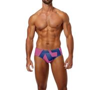 Dwevkeful Maillot de Bain Homme, Sexy Push Up Slips de Bains Plage Confortable Calecon Rembourré Grande Taille Boxer Hawaïen Piscine Maillot de Bain