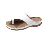 Dwevkeful mules femme confort, Antidérapant Été Sandales Compensées Confortable Chaussure Pied Large Orthopédique Mules et Sabots Pieds Sensible Piscine Claquettes