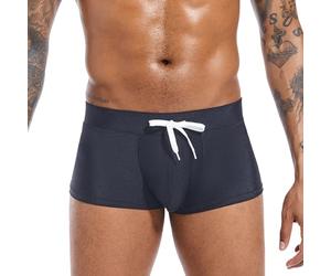 Dwevkeful Slip de Bain Homme, Rembourré Confortable Maillot de Bain Piscine Push Up Boxer Hawaïen Grande Taille Slips de Bains Plage Sexy Calecon
