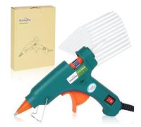 Dweyka Pistolet à Colle Chaude, 75 Pcs Bâtons et sûr Pistolet à Colle 20W, Anti Écoulement pour Réparation, Artisanat, DIY, Maison, Bricolage, Bureau