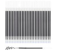 DWFEYOI 30 pièces Recharge pour stylo gel effaçable, compatibles avec Legami, encre thermosensible bleue, 0,5mm, hauteur 13 cm,stylo legami,legami,recharge legami,noir