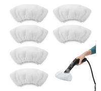 DWFEYOI Chiffon microfibres - Lot de 6x lingette microfibre accessoire pour nettoyeur vapeur - Aussi pour voiture cuisine vaisselle vitre écran,lingette microfibre,chiffon bambou