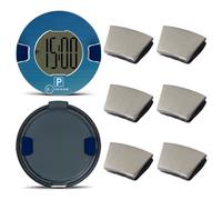 DWFEYOI Lot de 6 plaquettes métalliques de rechange compatibles avec OOONO CO-Driver NO2 compatible avec OOONO Park,Plaquettes métalliques de rechange
