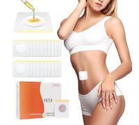 DWFEYOI Patch minceur avec autocollants pour le nombril pour le drainage lymphatique, patch minceur, brûleur de graisse, 30 autocollants pour le nombril, patch minceur détox
