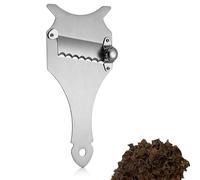 DWFEYOI Râpe à Truffe,Trancheur de Truffes, Rasoir pour Chocolat,Râpe à Truffe Professionnelle,Fromage Légumes Truffe Trancheuse,Lame Réglable Manche,Accessoire de Cuisine INOX Lame Ondulée