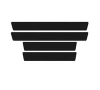 DWGDP Protection Seuil De Porte Voiture pour Toyota RAV4 XA40 2012-2018, Universelles Anti Rayures étanches Plinthes Autocollant