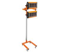 DWIKRYT Séchoir à ongles Infrarouge, 2000W Séchage Sèche-ongles Infrarouge Lampe de Polymérisation pour Réparation de Voiture, Cabines de Peinture Automobile, Séchage de Mastics, Réparation de