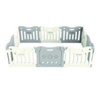 Dwinguler Parc Enfant Bicolore Gris