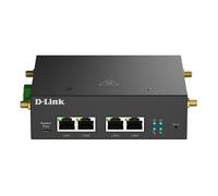 D-Link DWM-314-G Modem routeur Industriel 5G VPN M2M, NR Robuste, Double SIM, passerelle IoT, Surveillance à Distance, SA, NSA, 4G LTE Cat 19, 4 Ports GbE, Client OpenVPN/WireGuard, 9-36 V CC