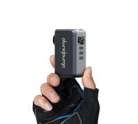 dwndpump Mini Pompe VéLo Electrique DP5 Pro, Pompe à Pneu Portable pour VéLo avec Jauge, ArrêT Automatique, Pompe à VéLo Max 120psi, Mini Pompe à Air Rechargeable avec Valve Presta Et Schrader
