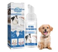 DWNSKR Spray Dentaire Chien pour animaux de compagnie spray buccal pour nettoyage des dents des chiens spray moussant pour soins dentaires désodorisant soutient les gencives saines spray