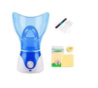 DWO EUROPE [Coffret cadeau] Nettoyant pour le visage Sauna pour le visage avec humidificateur de brume chaude avec kits d'enlèvement de points noirs Prise européenne