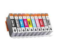 DWOGCEBX 10 Pack PFI-5100 Cartouches d'encre compatibles Compatible avec ImagePrograf Pro 310 Imprimante MBK PBK C M Y R GY PM PM CO Capacité Standard