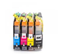 DWOGCEBX Cartouche à Encre Compatible Compatible avec LC223 LC221 223 Compatible avec MFC-J4420DW J4620DW J4625DW J5320DW J5620DW J5625DW J5720DW J480DW J880DW DCP-J4120