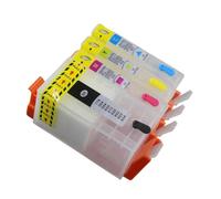 DWOGCEBX Cartouche à Encre Rechargeable Compatible avec Puce Compatible avec 934 935 934xl 935xl Compatible avec OfficeJet Pro 6230 6830 6835 6812 6815 6820 Imprimante