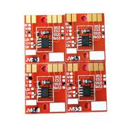 DWOGCEBX Chips d'imprimante compatibles Compatible avec Mimaki JV33 JV5 CJV30 TS3 CARTRIDGES À L'ENK 220 ML PERMANENTS Chips BS3 SS21 ES3 SB53 CMYK Imprimante numérique Pièces de Rechange(ES3)