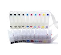 DWOGCEBX Système d'alimentation à Encre Continue sans Puce Compatible avec Les modèles d'imprimantes à Jet d'encre compatibles SC-P700 SC-P900 P908 P700 P900 T47A T46s, y Compris la série SureColor