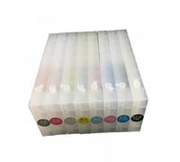 DWOGCEBX T6041-T6049 350 ML 8Colors Cartouche à Encre Rechargeable Compatible avec Stylus Pro 7800 7880 9800 9880 Imprimante à Jet d'encre Format(7800 9800(8Colors))