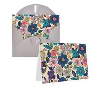 Dwrepo Cartes de vœux vierges avec enveloppes, cartes d'anniversaire, cartes de remerciement, fête de mariage, cartes d'invitation pour toutes les occasions 15,2 x 10,2 cm