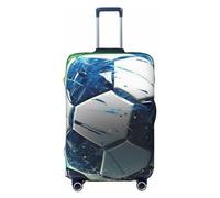 Dwrepo Housse de bagage élastique lavable anti-rayures en élasthanne pour bagages de 45,7 à 81,3 cm, Noir , M