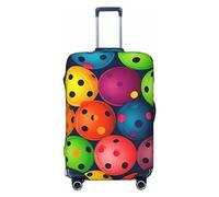 Dwrepo Housse de bagage élastique lavable anti-rayures en élasthanne pour bagages de 45,7 à 81,3 cm, Noir , x-large