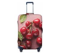 Dwrepo Housse de bagage élastique lavable et résistante à la poussière - Jolie housse de bagage de voyage tendance - Housse de protection épaisse pour bagages de 45,7 à 81,3 cm, Noir , x-large