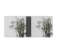 Dwrepo Portefeuille en cuir à deux volets pour homme - Portefeuille asiatique fin avec plusieurs cartes - Porte-cartes classique - Noir - Taille unique - Classique - Noir - Taille unique, Noir ,