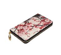 Dwrepo Portefeuille japonais en cuir avec fermeture éclair pour femme - Grande capacité - Porte-cartes pour homme et femme - Noir - Taille unique - Noir - Taille unique, Noir , Taille unique