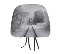 DWTJKMS 1 housse d'appui-tête de voiture réglable et réutilisable, accessoire d'intérieur de voiture mignon vintage pour la plupart des voitures