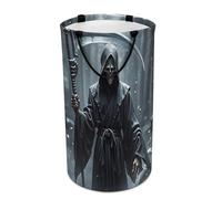 DWTJKMS Grim Reaper - Grand panier à linge pliable avec poignées de transport facile - Grand panier de rangement pour buanderie, dortoir, famille