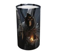 DWTJKMS Grim Reaper - Grand panier à linge pliable avec poignées de transport facile - Grand panier de rangement pour buanderie, dortoir, famille