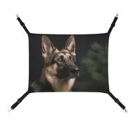 DWTJKMS Hamac de berger allemand pour chat, hamacs de couchage doux, hamac réglable pour animaux de compagnie, toutes saisons, utilisation pour chats, furets, chiots, lapins, petits animaux (classique