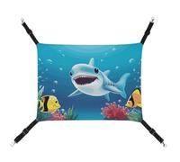 DWTJKMS Hamac de couchage doux et réglable pour chat, furet, chiot, lapins, petits animaux (classique)