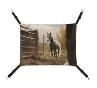 DWTJKMS Hamac de couchage doux réglable pour animaux domestiques pour chats, furets, chiots, lapins, petits animaux (classique)