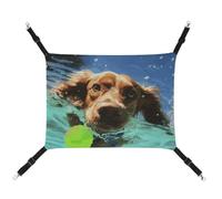 DWTJKMS Hamac de natation amusant pour chien et chat - Hamac de couchage doux réglable pour animaux domestiques - Utilisation en toutes saisons pour chats, furets, chiots, lapins, petits animaux