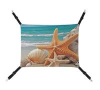DWTJKMS Hamac de plage réglable en forme d'étoile de mer pour chat, furet, chiot, lapins, petits animaux (classique)