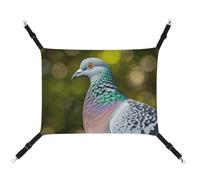 DWTJKMS Hamac gris pigeon pour chat, hamacs de couchage doux réglable pour animaux domestiques, toutes saisons, utilisation pour chats, furets, chiots, lapins, petits animaux (classique)