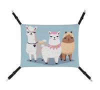 DWTJKMS Hamac mignon en alpagas pour chat, hamacs de couchage doux, hamac réglable pour animaux domestiques, toutes saisons, pour chats, furets, chiots, lapins, petits animaux (classique)