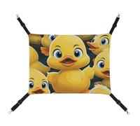 DWTJKMS Hamac mignon en forme de canard pour chat, hamacs de couchage doux, hamac réglable pour animaux de compagnie, utilisation en toutes saisons pour chats, furets, chiots, lapins, petits animaux