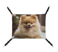 DWTJKMS Hamac mignon pour chien et chat de Poméranie - Hamac de couchage doux réglable pour animaux domestiques - Utilisation en toutes saisons pour chats, furets, chiots, lapins, petits animaux