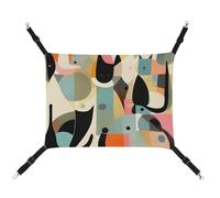 DWTJKMS Hamac pour chat et chat - Style moderne - Réglable - Pour toutes les saisons - Pour chats, furets, chiots, lapins, petits animaux (classique)