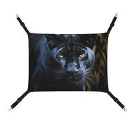 DWTJKMS Hamac pour chat Panther aux yeux bleus - Hamac de couchage doux réglable pour animaux domestiques - Utilisation en toutes saisons pour chats, furets, chiots, lapins, petits animaux (classique)