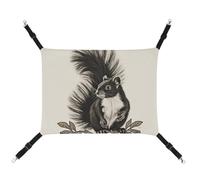 DWTJKMS Hamac pour chat Skunk Hamacs de couchage doux réglable pour animaux domestiques Hamac toutes saisons pour chats, furets, chiots, lapins, petits animaux (classique)