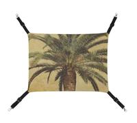 DWTJKMS Hamac tropical en forme de palmier pour chat, hamacs de couchage doux, hamac réglable pour animaux domestiques, toutes saisons, pour chats, furets, chiots, lapins, petits animaux (classique)