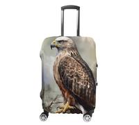 DWTJKMS Hawk Sitting In The Tree Housse de bagage simple et généreuse housse anti-poussière lavable résistante aux rayures pour valise de 48,3 à 81,3 cm, Style :, M, Housse de valise