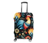 DWTJKMS Housse de bagage à motif d'art populaire polonais, simple et généreuse, housse anti-poussière lavable, résistante aux rayures pour valise de 48,3 à 81,3 cm, Style :, XL, Housse de valise