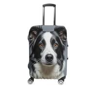 DWTJKMS Housse de bagage Border Collie simple et généreuse housse anti-poussière lavable résistante aux rayures pour valise de 48,3 à 81,3 cm, Style :, XL, Housse de valise